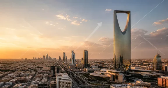 Riyadh skyline representing how to register a business in Saudi Arabia